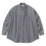 HIGH COUNT REGULAR COLLAR ROUND CUT OVERSIZED SHIRT