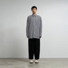 HIGH COUNT REGULAR COLLAR ROUND CUT OVERSIZED SHIRT
