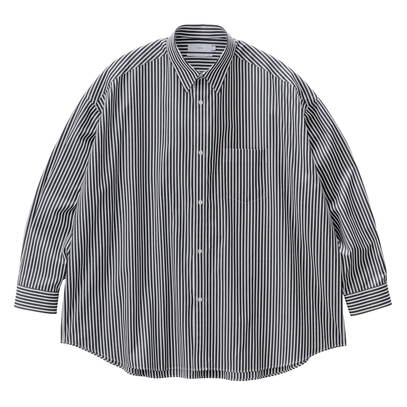HIGH COUNT REGULAR COLLAR ROUND CUT OVERSIZED SHIRT