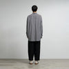 HIGH COUNT REGULAR COLLAR ROUND CUT OVERSIZED SHIRT