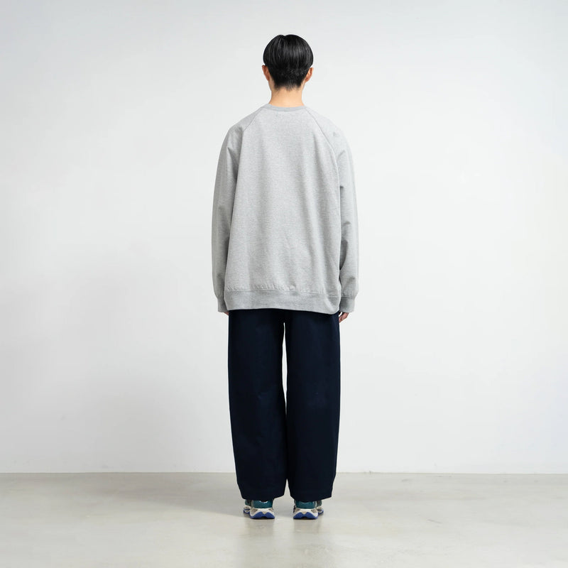 ULTRA COMPACT TERRY CREW NECK SWEATER