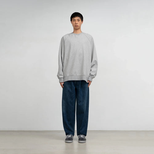 SELVAGE DENIM TWO TUCK TAPERED PANTS