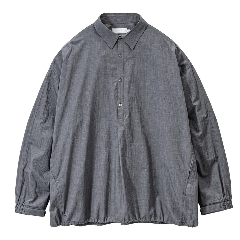 SEERSUCKER PULLOVER SHIRT – THEMARKET