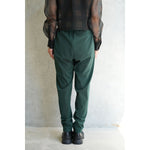 STRETCH TAPERED PANTS-CHACOAL-