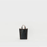 assemble hand bag tall S -BEIGE-