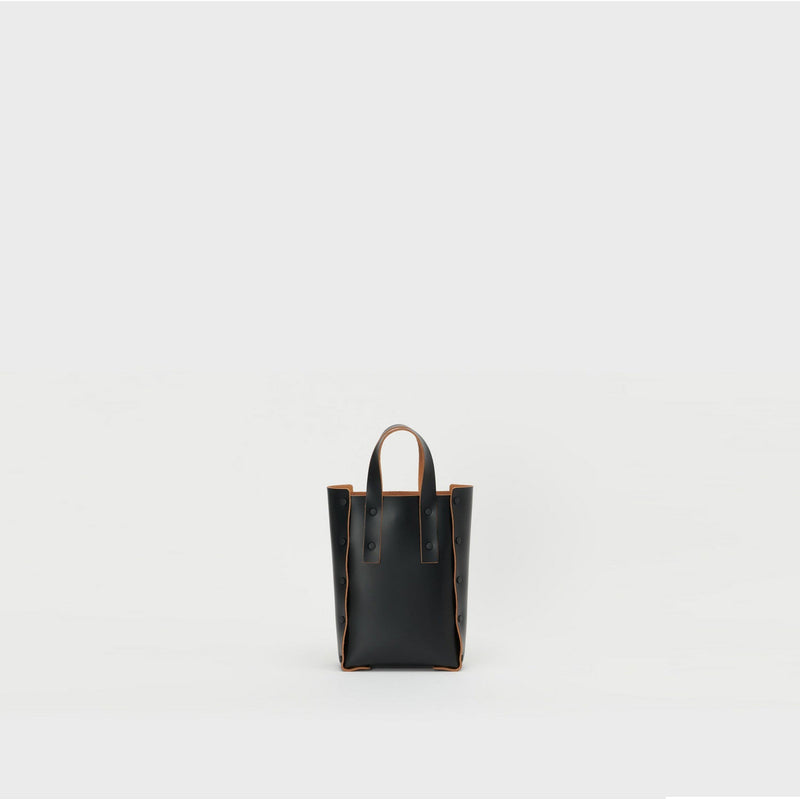 assemble hand bag tall S -BEIGE-