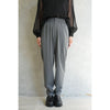STRETCH TAPERED PANTS-CHACOAL-