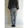 STRETCH TAPERED PANTS-GREEN-