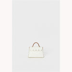 assemble hand bag flap S-WHITE-