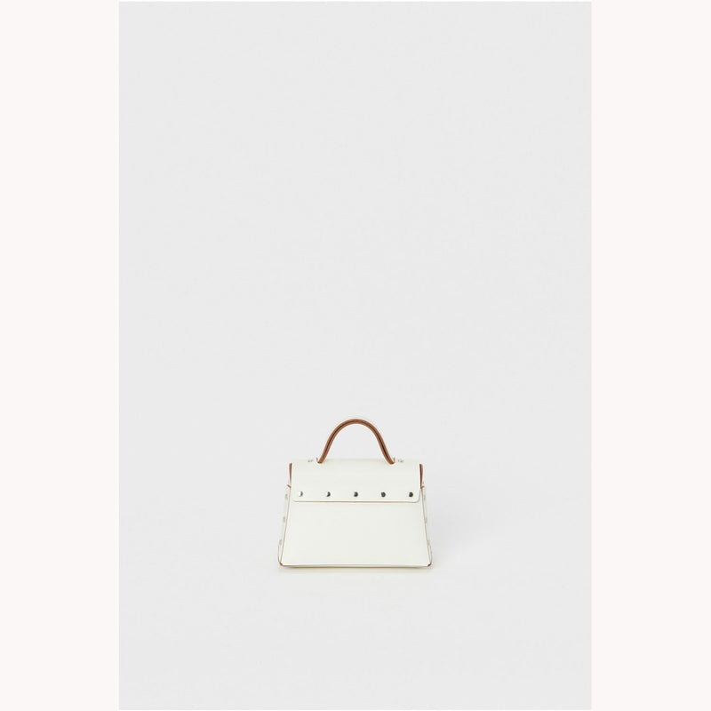 assemble hand bag flap S-WHITE-