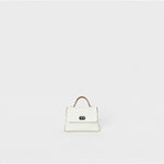 assemble hand bag flap S-WHITE-