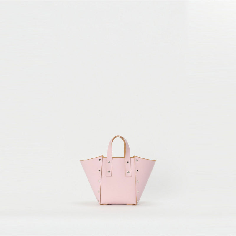 assemble hand bag wide S -PINK-