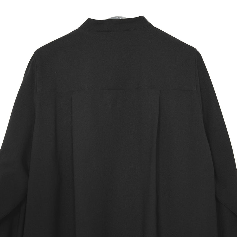 MAXI SHIRT DRESS-BLACK-