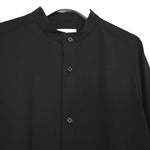 MAXI SHIRT DRESS-BLACK-