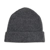 RIBBED KNIT WOOL BEANIE