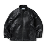 SHEEP LEATHER TRACK BLOUSON