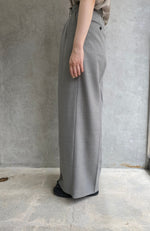 VIYELLA WIDE LEG PANTS-LIGHT PURPLE-