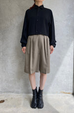 R/P/W TWILL GURKHA SHORTS-BEIGE-