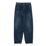 SELVAGE DENIM TWO TUCK TAPERED PANTS