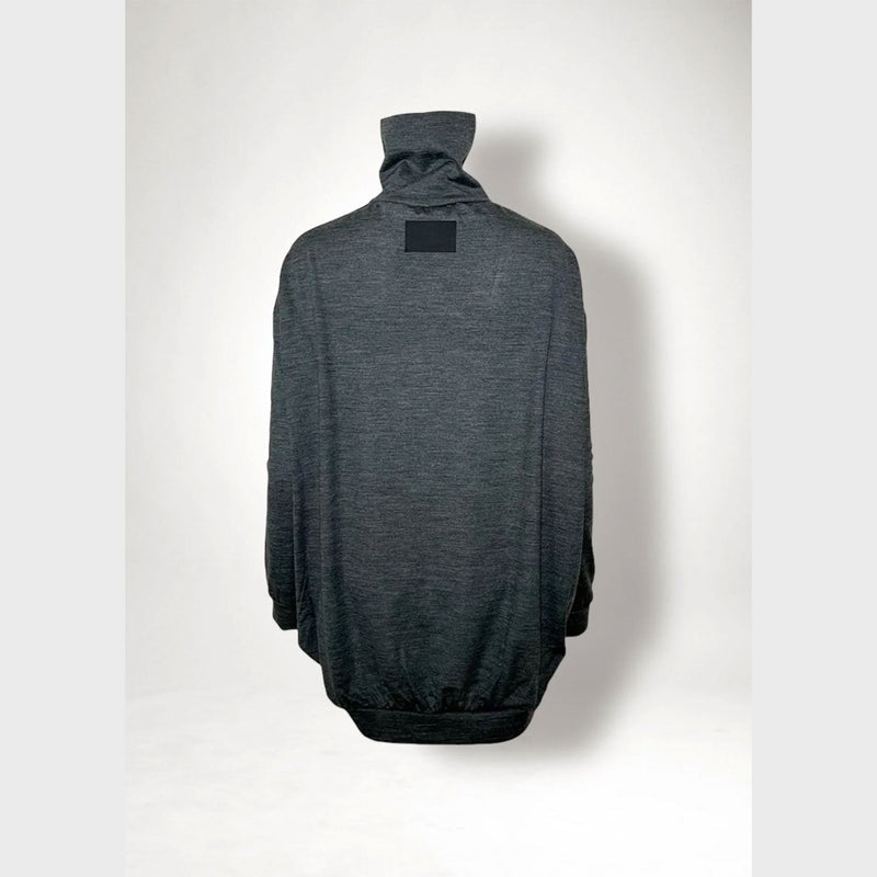 IVA NARROW SLEEVE HIGH-NECK