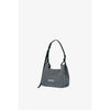 KYOTO METALLIC WRAP BAG SMALL-DARK SILVER×BLACK-