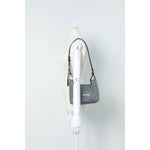 KYOTO METALLIC WRAP BAG SMALL-HOLOGRAM×GRAY-