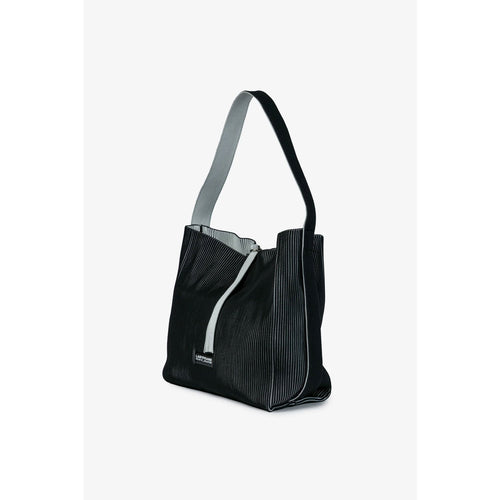ARC TOTE LARGE-BLACK×IVORY-