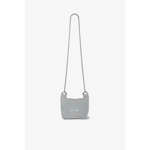 KYOTO METALLIC WRAP BAG MINI(CHAIN)-HOLOGRAM×GRAY-