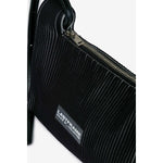 WRAP BAG SMALL-BLACK×IVORY-