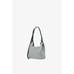 KYOTO METALLIC WRAP BAG SMALL-HOLOGRAM×GRAY-