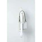 KYOTO METALLIC WRAP BAG SMALL-HOLOGRAM×GRAY-