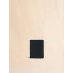 Black leather bifold wallet with Marni Mending embroidery