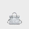 Crossbody bag "5AC" Mini-White & Black