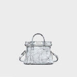 Crossbody bag "5AC" Mini-White & Black