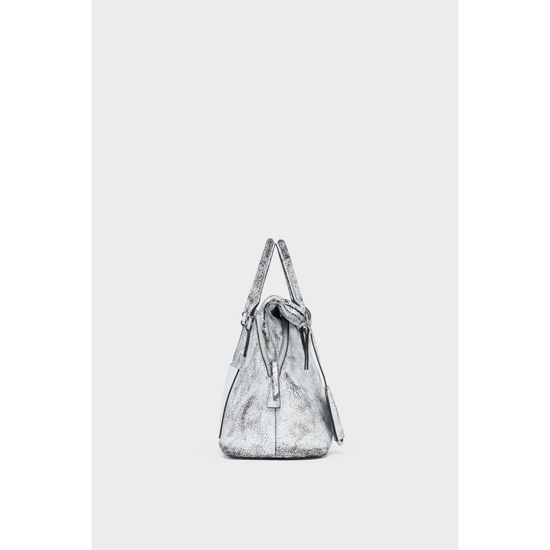 Crossbody bag "5AC" Mini-White & Black