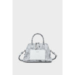 Crossbody bag "5AC" Mini-White & Black