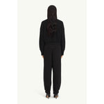 Cotton sweatpants-BLACK-