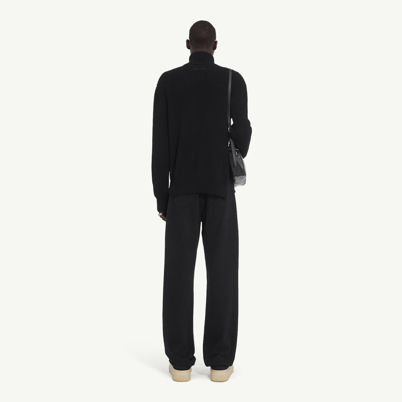 RIBBED KNIT SPORTSJACKET