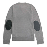 ELBOW PATCH CREWNECK