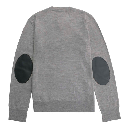 ELBOW PATCH CREWNECK