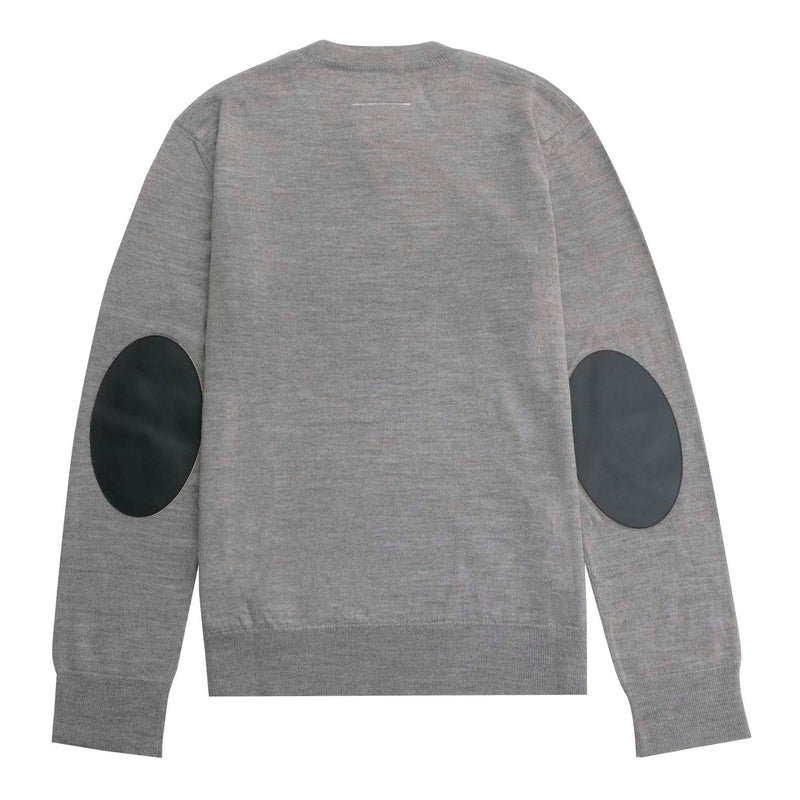ELBOW PATCH CREWNECK