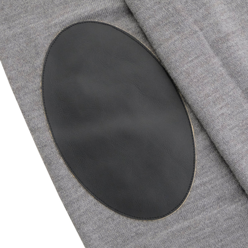ELBOW PATCH CREWNECK