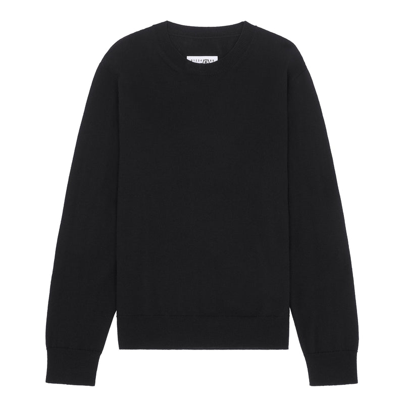 ELBOW PATCH CREWNECK