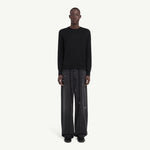 ELBOW PATCH CREWNECK