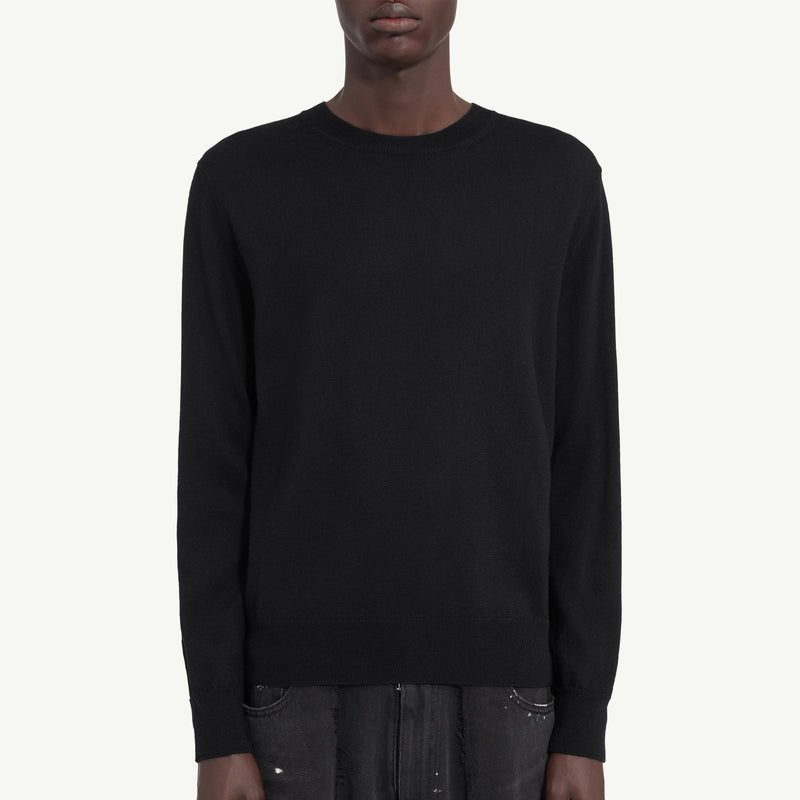 ELBOW PATCH CREWNECK