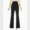 Acetate Polyester High Waisted Center Creased Suit Trouser