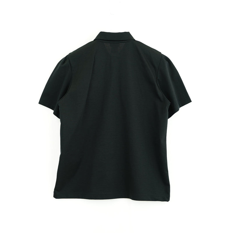 26SS noir kei ninomiya リボン ポロシャツ 黒 XS リボンポロシャツ-BLACK- – THEMARKET