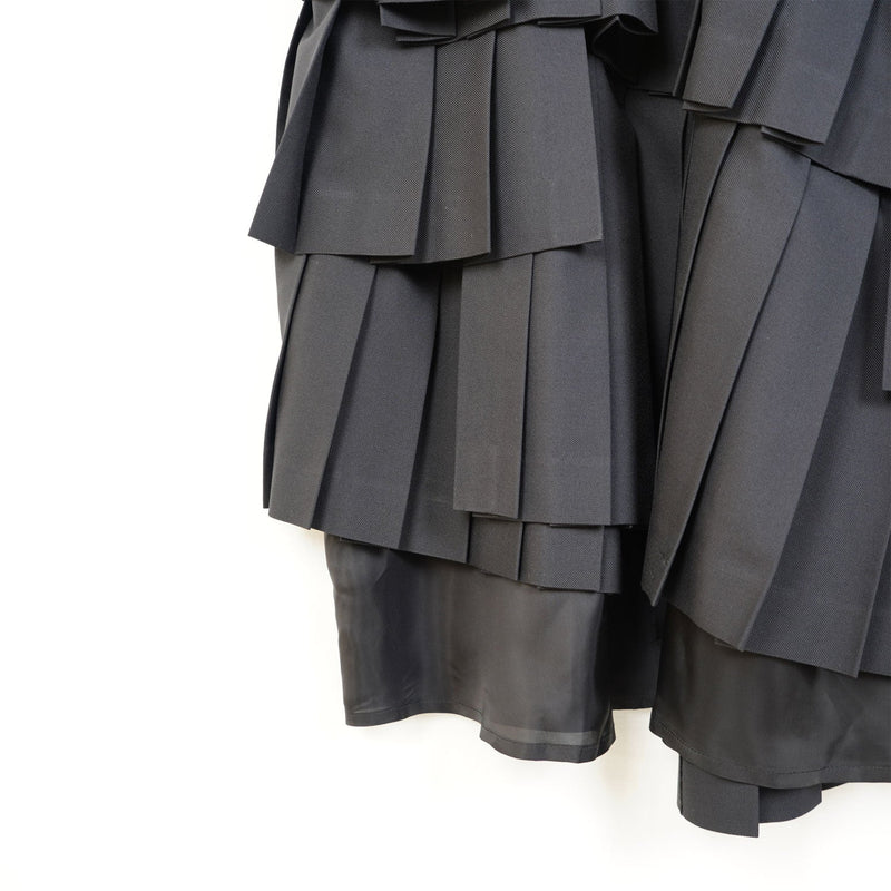 プリーツジャンパースカート-BLACK- – THEMARKET