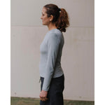 OMO LONG SLEEVE TEE-TOOM GREY-