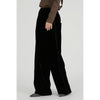 Velour Line Easy Pants-BLACK-